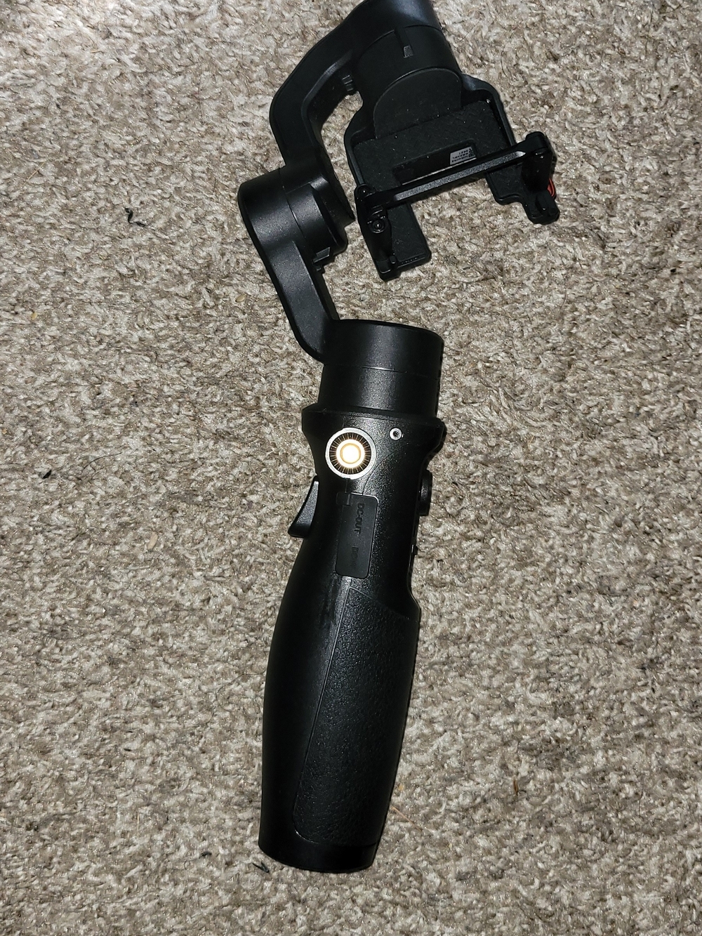 Handheld 3-Axis Smartphone Gimbal Stabilizer - Black
